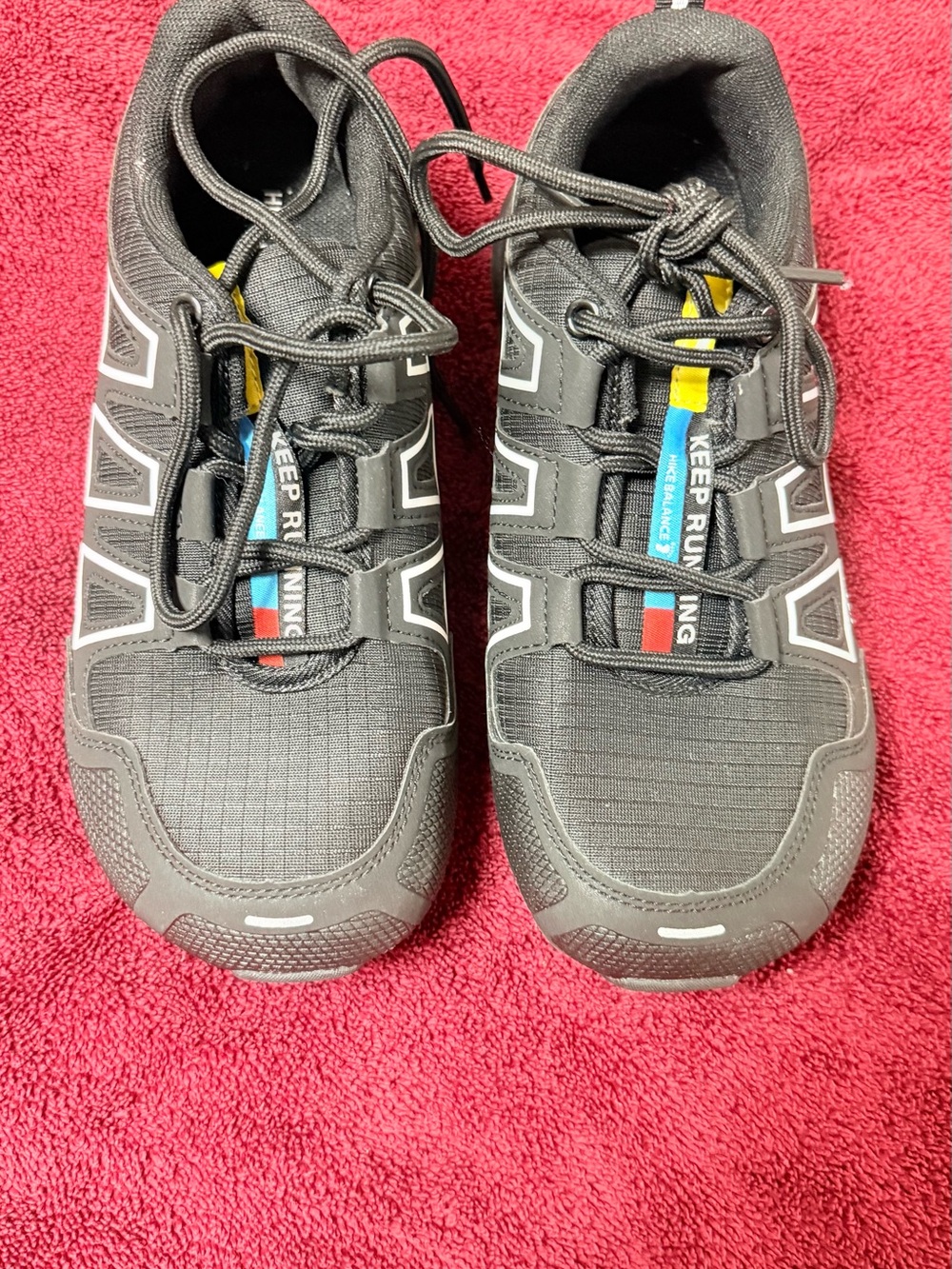 Keep Running Women's Athletic Shoes - Black